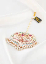 Rangmahal Pearl Mang Tikka (Yellow Gold) ACC002535 - Image 3