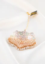 Rangmahal Pearl Mang Tikka (Yellow Gold) ACC002535 - Image 4
