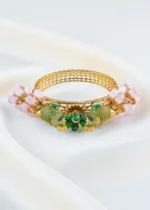Rangmor Designer Kada – Green Pink (Victory Gold) BRA002546 - Image 4