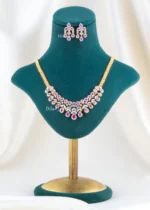 Rani Glow Necklace Set (Yellow Gold) NEC002607