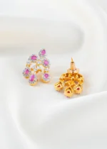 Rani Glow Necklace Set (Yellow Gold) NEC002607 - Image 3