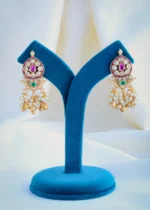 Rani Haar Necklace Set (Antique Gold) NEC000912 - Image 3