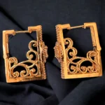 Rectangular Diamond Baalis EAR000077