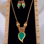 Regal Bloom Necklace (Antique Gold) NEC002010