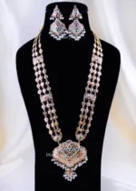 Regal Gold Pearl Gemstone Jewelry (Yellow Gold) NEC002356