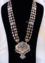 Regal Gold Pearl Gemstone Jewelry (Yellow Gold) NEC002356 - Image 2