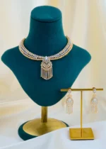 Regal Radiance Necklace Set (Yellow Gold) NEC001678