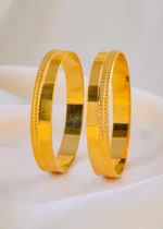Regal Touch Gold Bangles (Yellow Gold) BAN000263 - Image 5