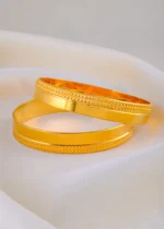 Regal Touch Gold Bangles (Yellow Gold) BAN000263 - Image 3
