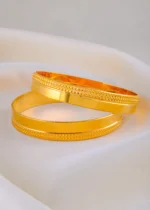 Regal Touch Gold Bangles (Yellow Gold) BAN000263 - Image 6