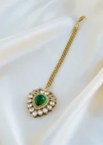 Regal Victorian Kundan Polki Choker Set (Victorian) NEC001581 - Image 3