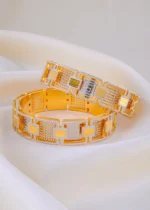 Regalia Link Bangles (Dual Plating) BAN001923 - Image 3