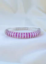 Regalia Ruby Cuff (Silver) BRA001832 - Image 2