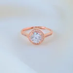 Regalia Spark Solitaire Ring (Rose Gold) RING01663