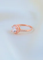 Regalia Spark Solitaire Ring (Rose Gold) RING01663 - Image 2