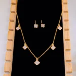 Riva Studded Elegance (Yellow Gold) NEC001846