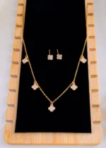 Riva Studded Elegance (Yellow Gold) NEC001846