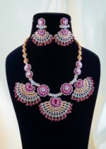 Rosabelle Heirloom Necklace Set (Rose Gold) NEC001682