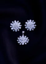 Rosé Blossom Set (Silver) PSET01962