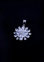 Rosé Blossom Set (Silver) PSET01962 - Image 2