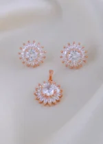 Rosé Blossom Solitaire Set (Rose Gold) PSET01959
