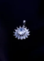 Rosé Blossom Solitaire Set (Silver) PSET01960 - Image 3