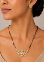 Royal Bloom Mangalsutra (Yellow Gold) MANG02631 - Image 4