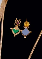 Royal Bloom Necklace (Antique Gold) NEC002011 - Image 3