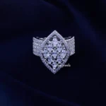 Royal Cluster Crown Ring (Silver) RING02277