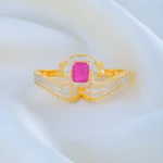 Royal Crest Ruby Ring (Yellow Gold) RING01858