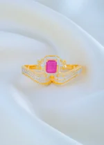 Royal Crest Ruby Ring (Yellow Gold) RING01858