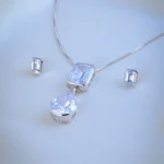 Royal Cut Locket Set with Chain (Silver) NEC000891