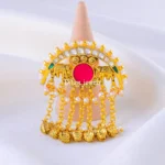 Royal Gajraj Fringe Ring (Yellow Gold) RING02174