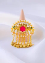 Royal Gajraj Fringe Ring (Yellow Gold) RING02174