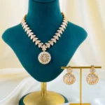 Royal Grandeur Kundan Polki Necklace Set (Yellow Gold) NE00C1570