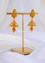 Royal Heritage Temple Earrings ( Yellow Gold ) EAR002170 - Image 2