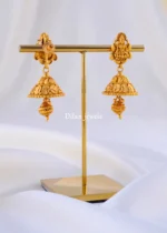 Royal Heritage Temple Earrings ( Yellow Gold ) EAR002170 - Image 3