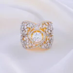 Royal Marquise Vine Ring (Yellow Gold) RING02178