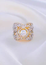 Royal Marquise Vine Ring (Yellow Gold) RING02178