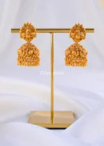 Royal Mayur Heritage Jhumkas ( Yellow Gold ) EAR002171