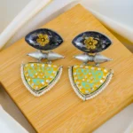 Royal Meenakari Fusion Earrings (Dual Plating) EAR001545