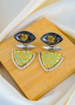 Royal Meenakari Fusion Earrings (Dual Plating) EAR001545