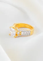 Royal Prism Cocktail Ring (Yellow Gold) RING02493 - Image 2