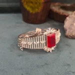 Royal Ruby Bracelet (White-Gold) BRA000043