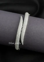 Royal Spark Wrap Bracelet (Silver) BRA002670