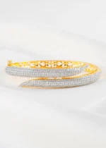Royal Spark Wrap Bracelet (Yellow Gold) BRA002669 - Image 2