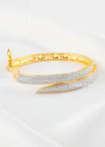Royal Spark Wrap Bracelet (Yellow Gold) BRA002669 - Image 3