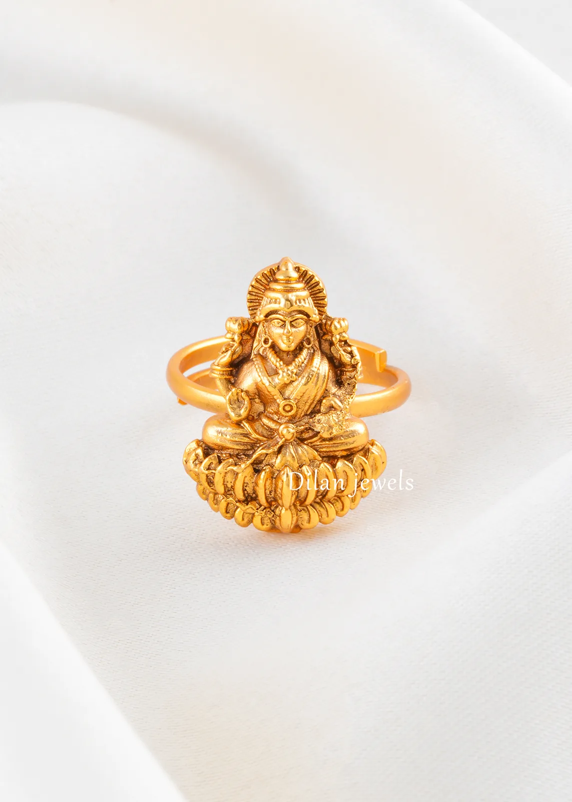 Royal-Temple-Icon-Ring-Yellow-Gold-RING02495A Royal Temple Icon Ring (Yellow Gold) RING02495 - Image 1