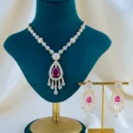 Rubelle Necklace (Yellow Gold) NEC001756