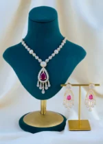 Rubelle Necklace (Yellow Gold) NEC001756